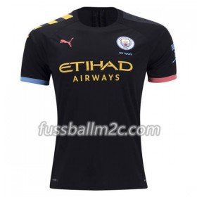 Fußballtrikots Manchester City Auswärts Trikotsatz 2019-2020